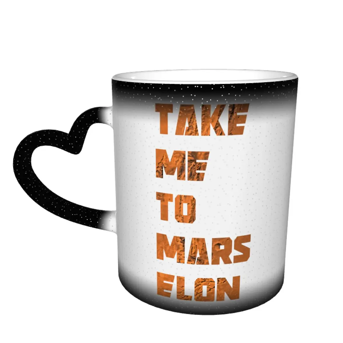

Elon Musk Mug That Changes Color Creative Mug Retro Pottery Cappuccino Cups