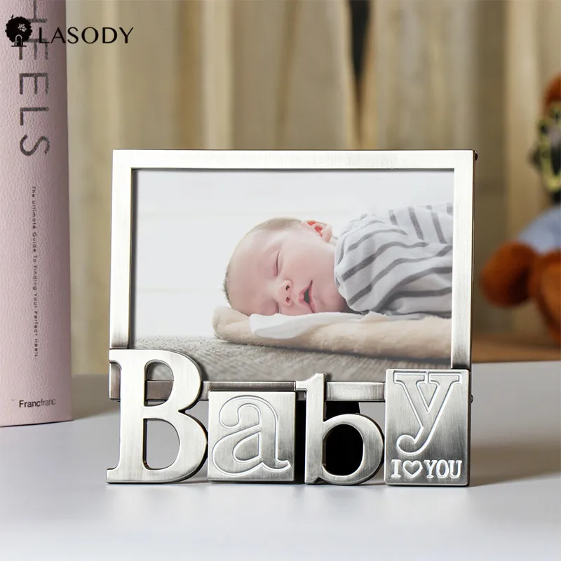 LASODY детские изысканные фоторамка 4х6 стеклянная рамка для картин Творческое