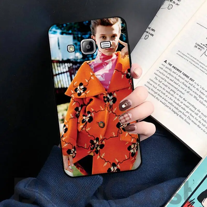 

Riccu Millie Bobby Brown star actor Phone Case For Samsung Galaxy J7 J6 J8 J4 J4Plus J7 DUO J7NEO J2 J7 Prime