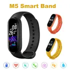 Смарт-часы M5 для мужчин и женщин, Смарт-часы M5 с пульсометром, тонометром, шагомером, Bluetooth-подключением для IOS и Android