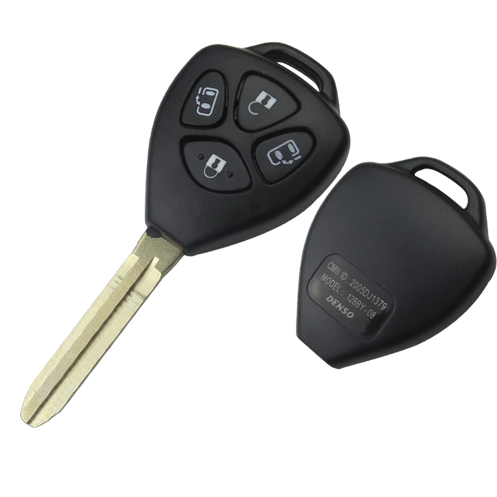 Дистанционный ключ Okeytech с 4 кнопками чип 314 3 МГц 4D67 лезвием TOY43 брелок для Toyota Alphard