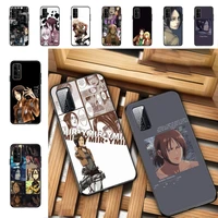 yndfcnb anime japanese attack on titan ymir phone case for huawei honor 10 i 8x c 5a 20 9 10 30 lite pro voew 10 20 v30