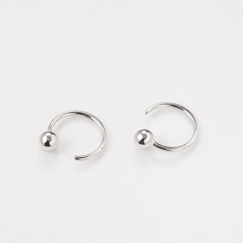 INZATT OL минималистичный геометрический светильник серьги-кольца из бисера для