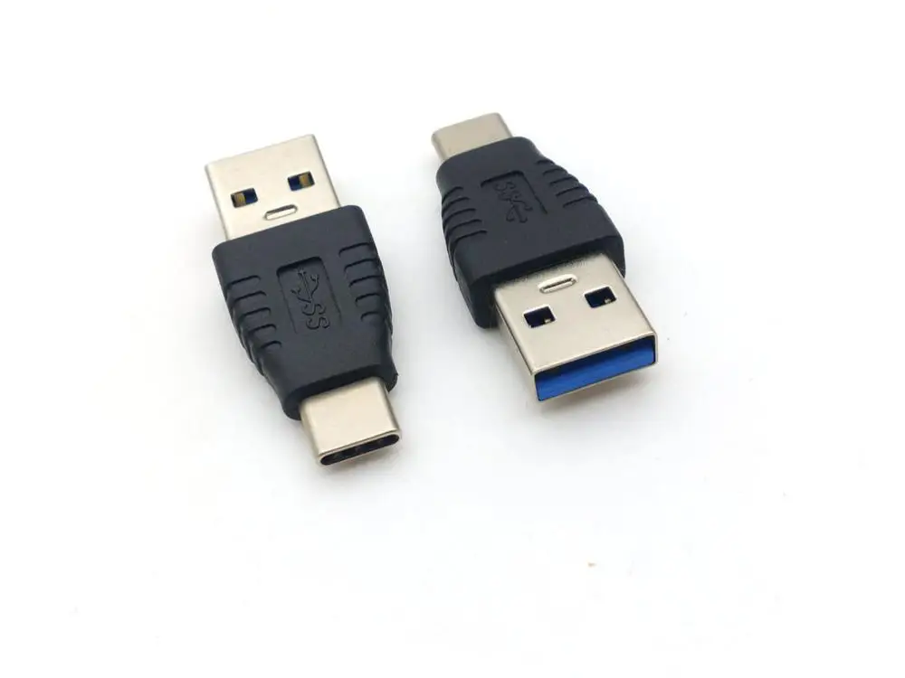 1 шт. черный Type C папа USB 3 0 адаптер|Соединители| |