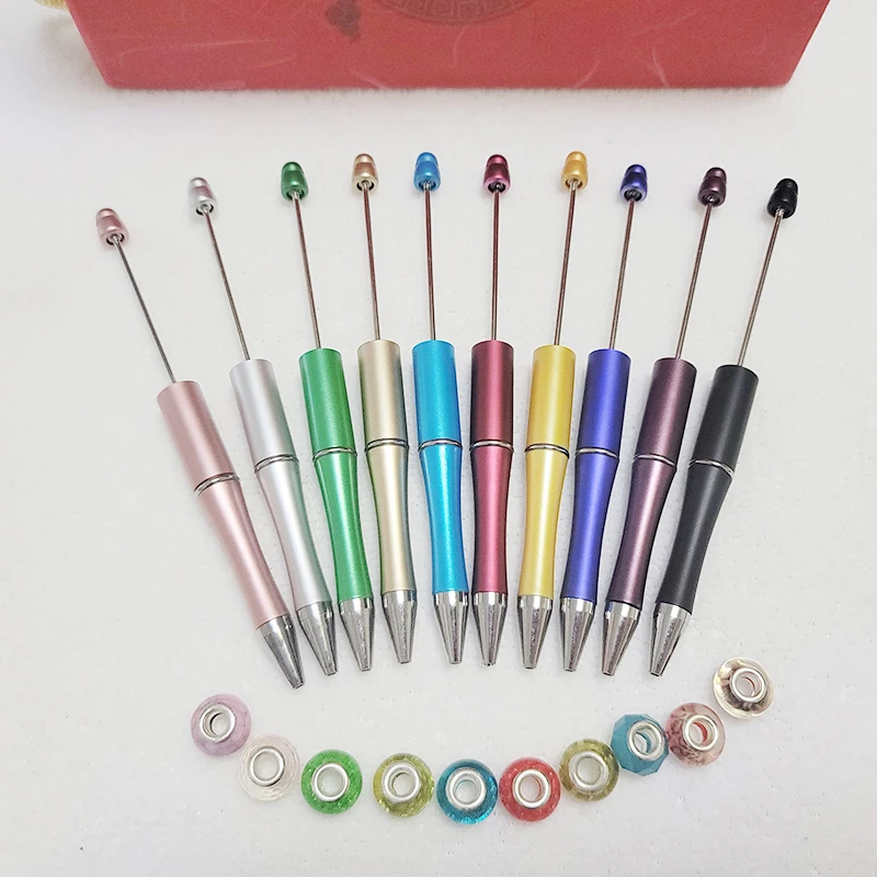 

50pcs Beaded Ballpoint Pen Wedding Favors Personalized Christmas Decor Gifts Valentines Birthday Day DIY Gift Party Favors