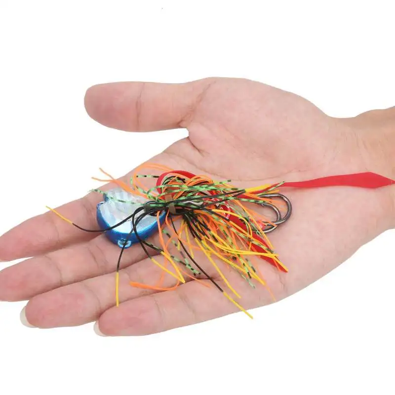 4 шт. 65 г блесна приманка рыболовные приманки бас джиг дук Приманки Силиконовые