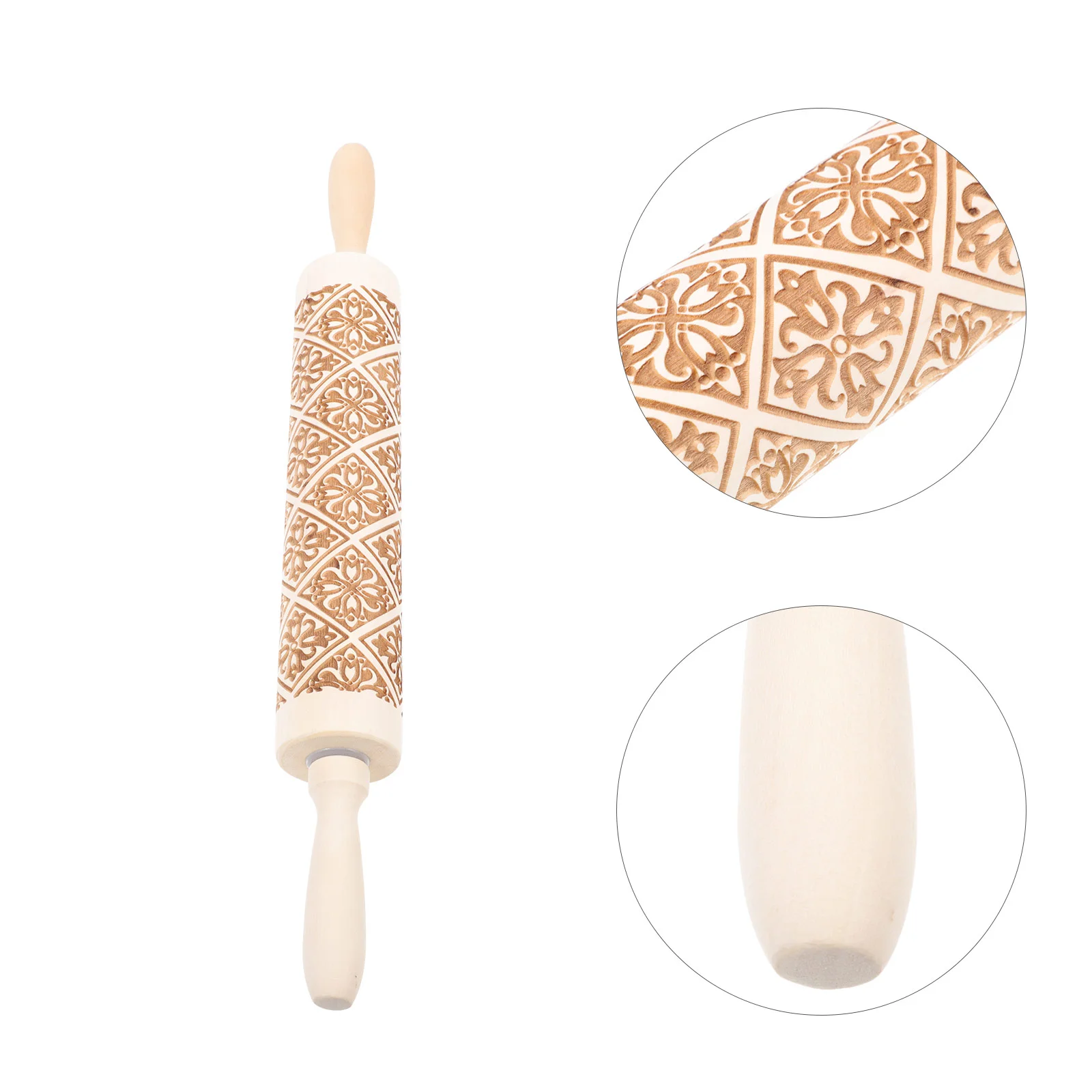 

1 шт., деревянная скалка для выпечки