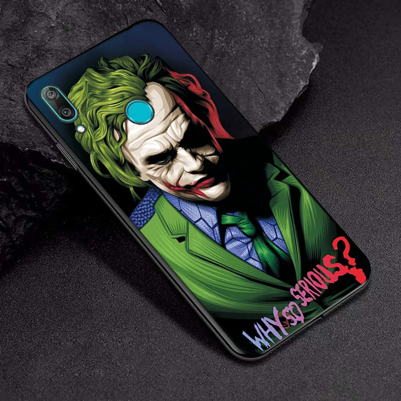 TPUBLK660 Чехол для телефона huawei Y6 чехол герои марвел huawei Y6 Prime черный чехол ТПУ для huawei Y6 Y6 задняя крышка - Цвет: TPUBLK660