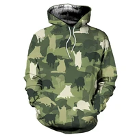 2021 spring and autumn new men fashion oversized hoodie camouflage sportswear sweatshirt unisex track outdoor hooded sweatshirts