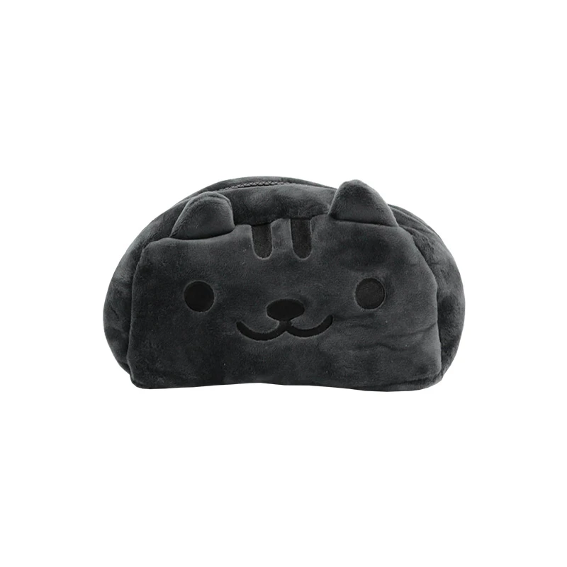 Large Kawaii Neko Atsume Cartoon Plush Cat Pencil Bags Cosmetic Bag Cute Anime Purse Christmas Cosplay Case Pen New |