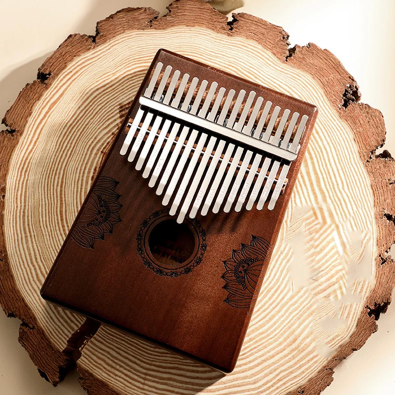 17 клавиш Kalimba большой палец пианино Высокое качество красное дерево Африканский