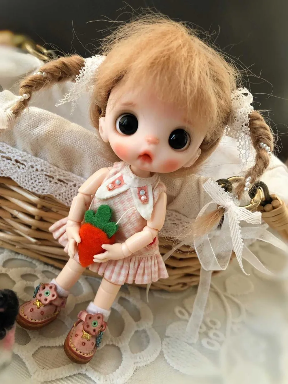 OB11 кукла голова Кастомизация 1/8 BJD куклы OB Полимерная глина