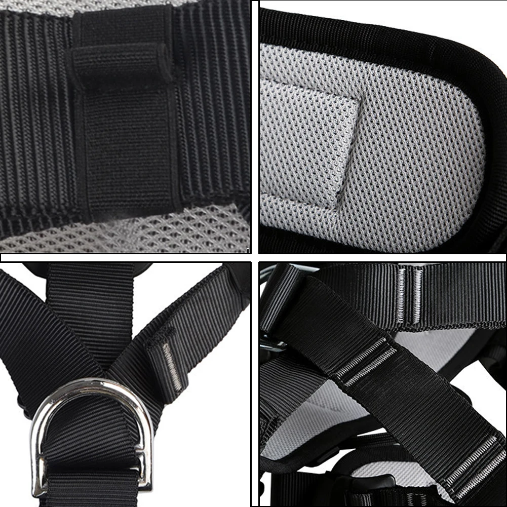 

Full Body Outdoor Rock Climbing Safety Harness Belt Mountaineering Equipment