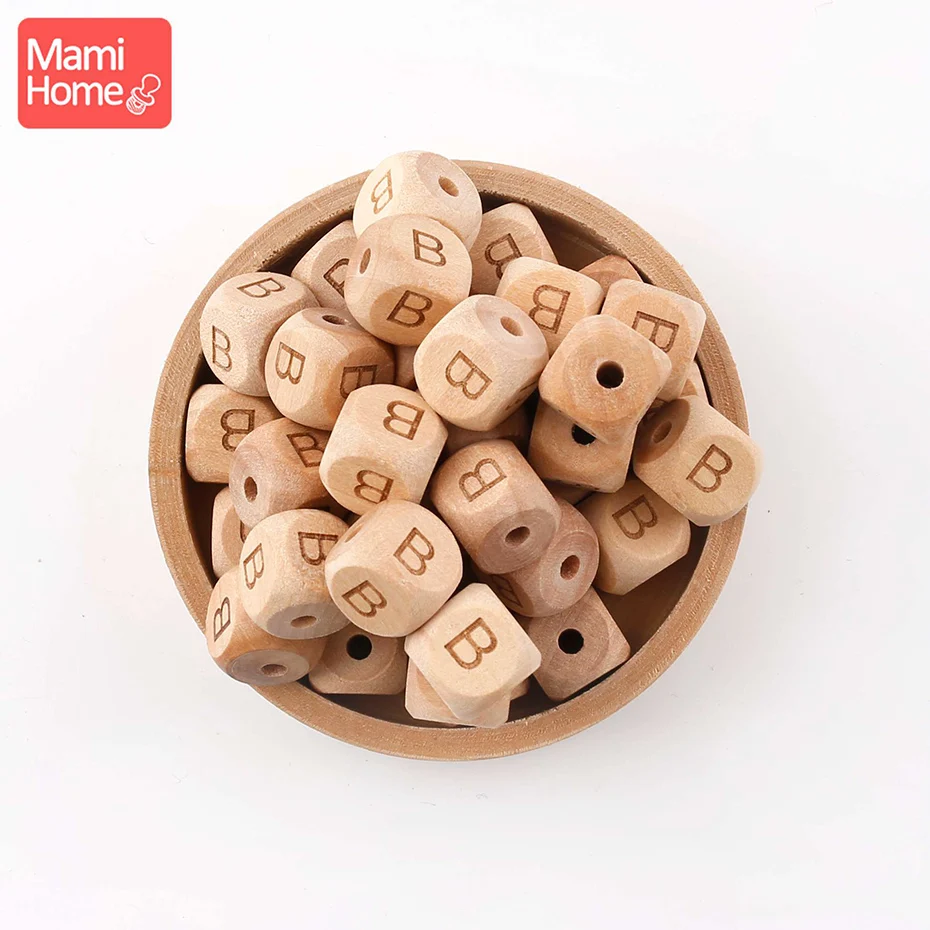26 шт. деревянные Прорезыватели для зубов в виде букв | Мать и ребенок