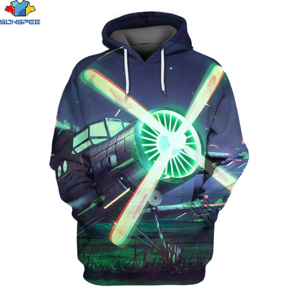 

Новинка, толстовка SONSPEE с надписью пилота в виде самолета пиньинь, подарок, модная уличная одежда, топ в стиле хип-хоп, Полиэстеровая Толстов...