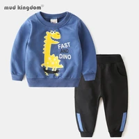 mudkingdom boys outfits 2020 autumn fashion jogger sweatpants children clothing set cartoon casual boys clothes 3 8 years