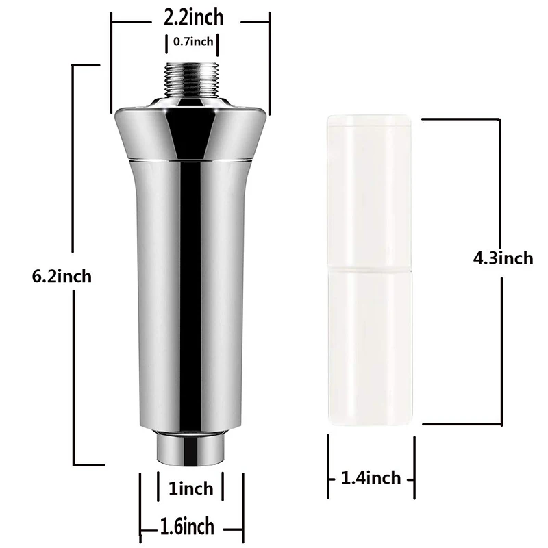 15 сценический душевой фильтр с соединением содержит высокой выходной насадкой