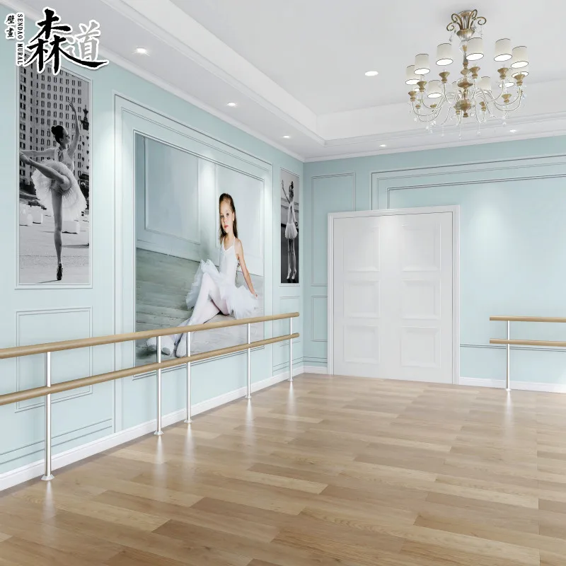 3D гипсовая линия обои магазин одежды гимнастика художественный фон на стену