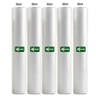 5 рулоновпартия, вакуумные пакеты для пищевых продуктов, 12 + 15 + 20 + 25 + 28 см * 500 см