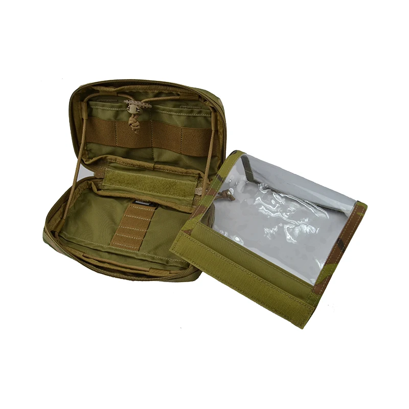 Delustered портной тактическая молния Admin Pouch CAG Delta Navy Seal DEVGRU страйкбол Milsim Marsoc TW-P089