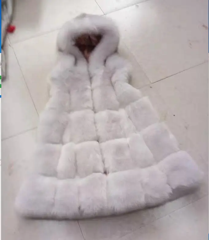 UPPIN 2019 зимнее пальто женский толстый жилет из искусственного меха с капюшоном