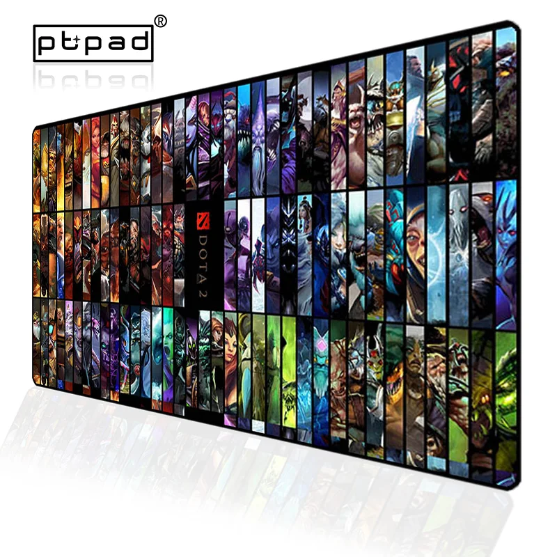 Коврик для мыши большой Lockedge 700*400 мм XL Dota2 игровая игра геймер Клавиатура ноутбука