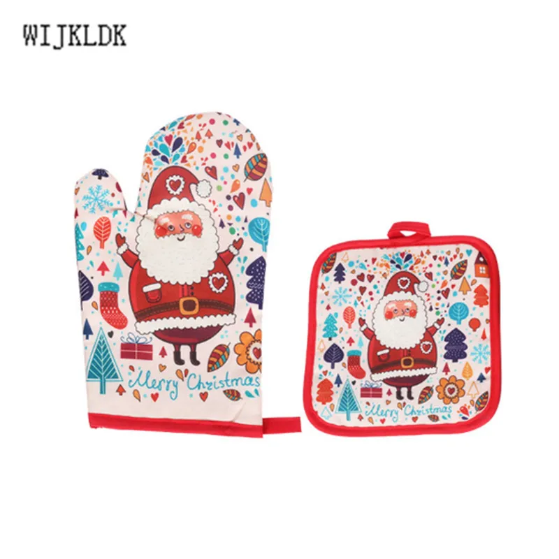 Рождественские перчатки коврик с Рождеством украшение для рождественские