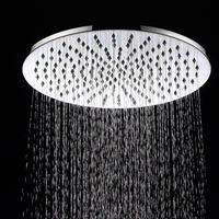 68 91012 solid brass round rain shower head bathroom accessories chrome rainfall shower heads