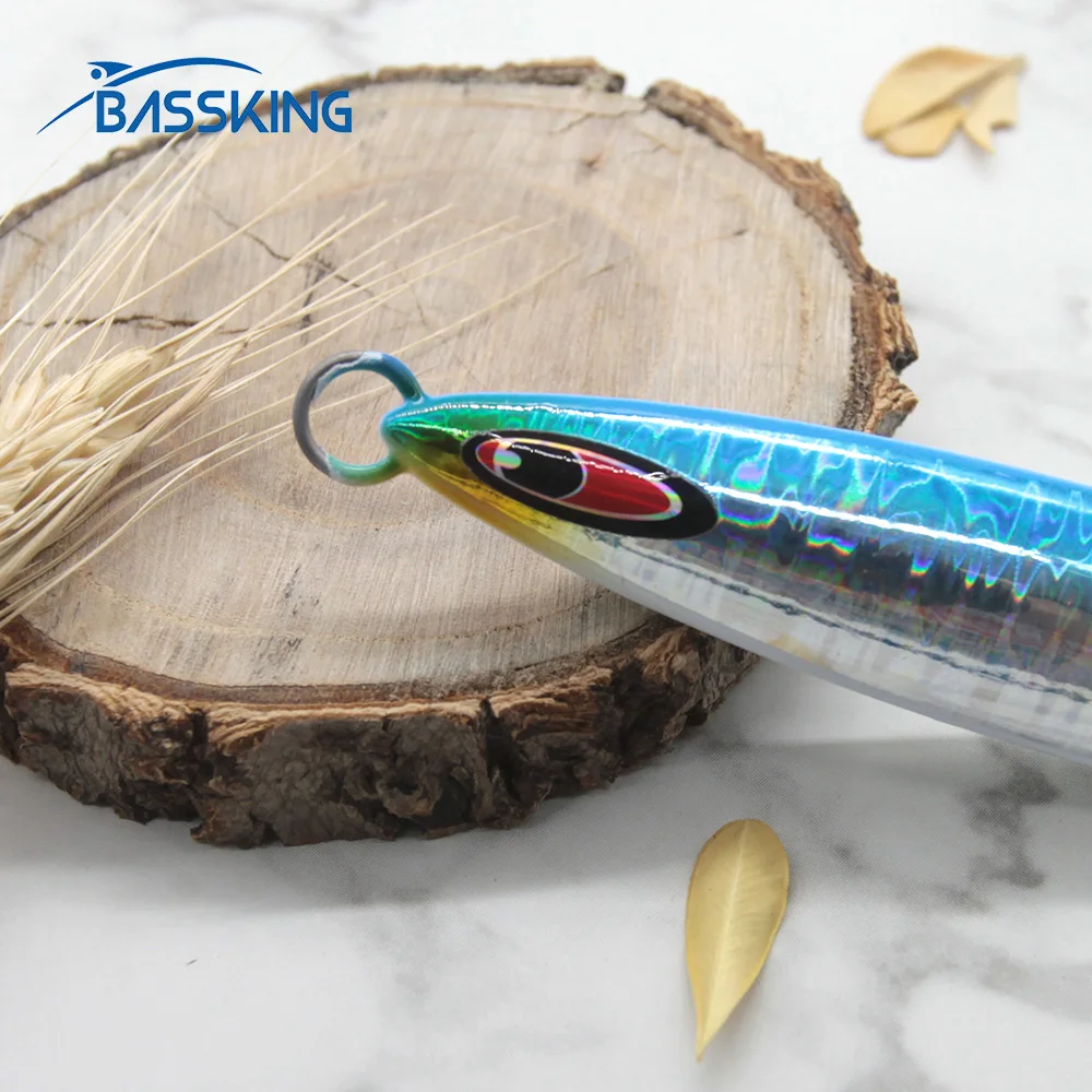 

TAF HOT Model 140g 180g 200g Metal Slow Jigging Bait 6 Colors Ocean Jig Spoon Luminous Sinking Hard Lure Trolling Wobblers