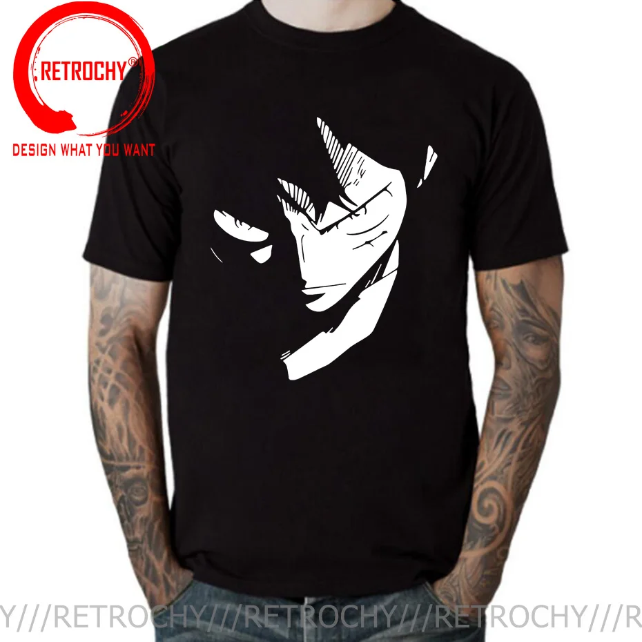 

One Piece Monkey D Luffy Sketch Pure Cotton Brand T Shirts Summer Clothes Thanksgiving Day Casual Tops Shirts Company Custom Tee