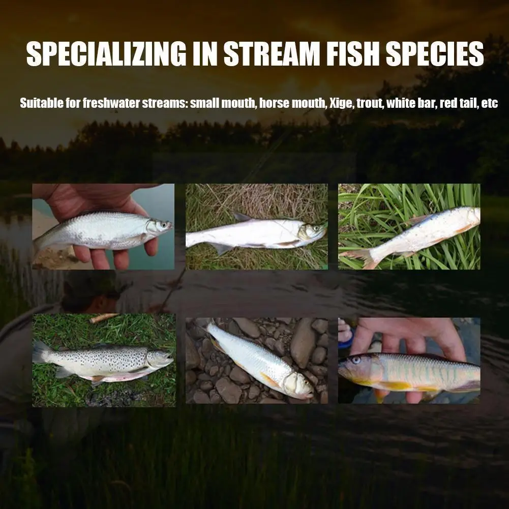 

2.3g 35mm Fishing Lure Plastic Fishing Baits Outdoor Fishing Accessories J2q7