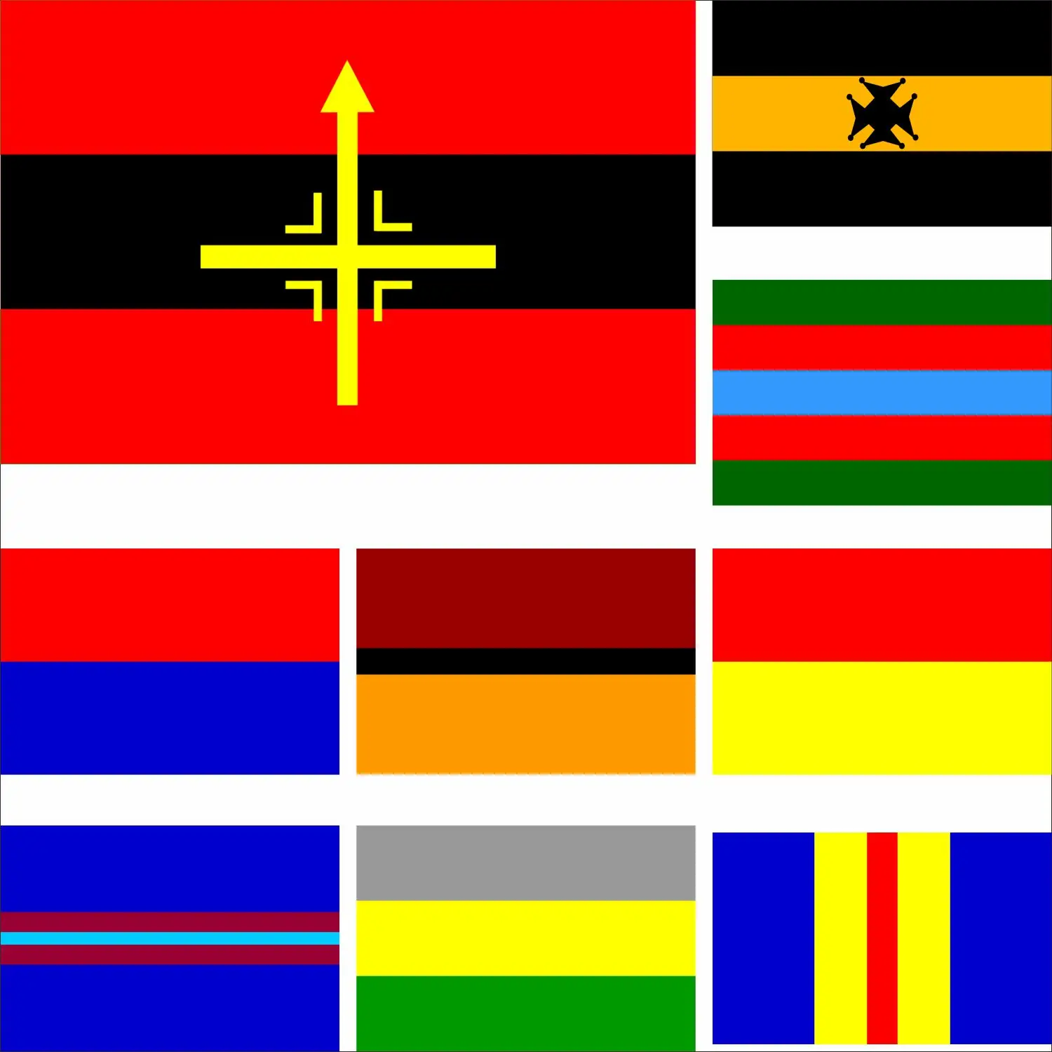 

India Components Northern Command Army Flag 3X5ft 90X150cm Vehicles Basgo 60x90cm Garwhal Rifles Banner