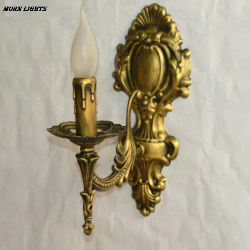 

FREE Shipping Antique bronze wall sconce Light fashion bedroom bedside lamp sconce Light Modern Antique