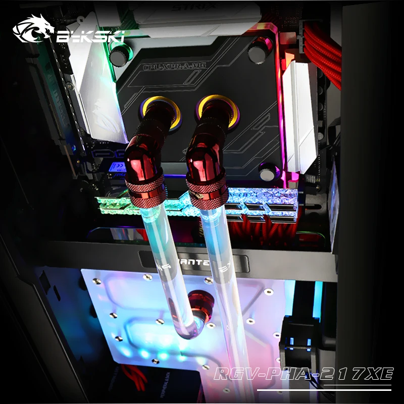 Bykski RGV-PHA-217 водные доски для Phanteks ES217XE чехол для Intel cpu водоблок и один GPU корпус