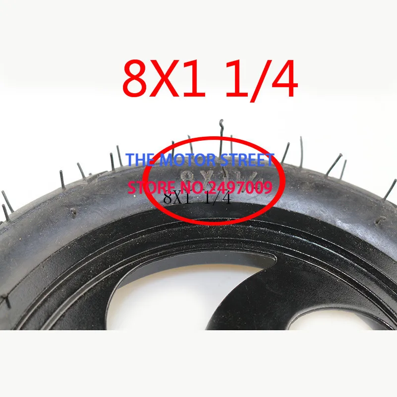 Колесо 8X1 1/4 с ободами для многих газовых электрических скутеров и