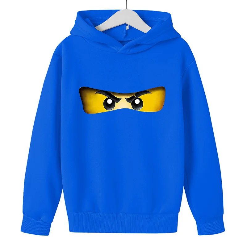 

4-14 Years Kids Girl Hoodie Boys Sweatshirt The streets of harajuku Ninjagoes Hoodies Legoes Clothes Cartoon Children Jumpers