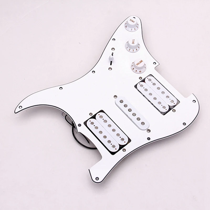 

Electric Guitar Pickguard Loaded Pickguard Pre-Wired Pickguard Pickups for Fender Stratocaster Electric Guitar 3Ply