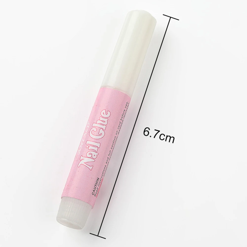 10 шт./компл. прозрачный не маркирующий клей для ногтей ложные наконечники клейкая