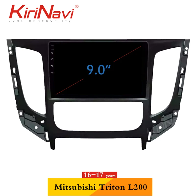 Kirinavi 9 &quotAndroid 10 0 автомобильный Радио dvd плеер для Mitsubishi Triton L200 автомобильное радио