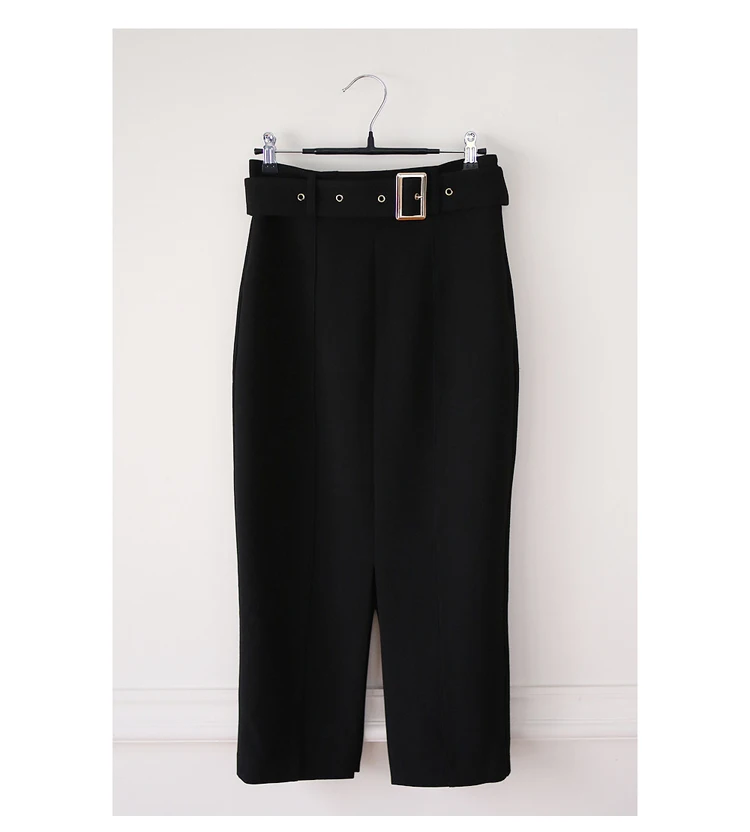 2020 новый осенний зимний офисный комплект из двух предметов модная женская белая