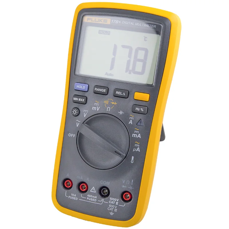 Цифровой мультиметр FLUKE 15B + 17B 18B измеритель температуры емкости сопротивления
