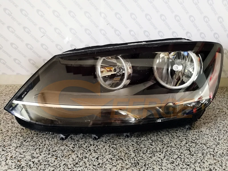Для Volkswagen VW Sharan 7N 2010 2011 2012 2013 2014 2015 отличный ультра яркий CCFL ангельские глазки