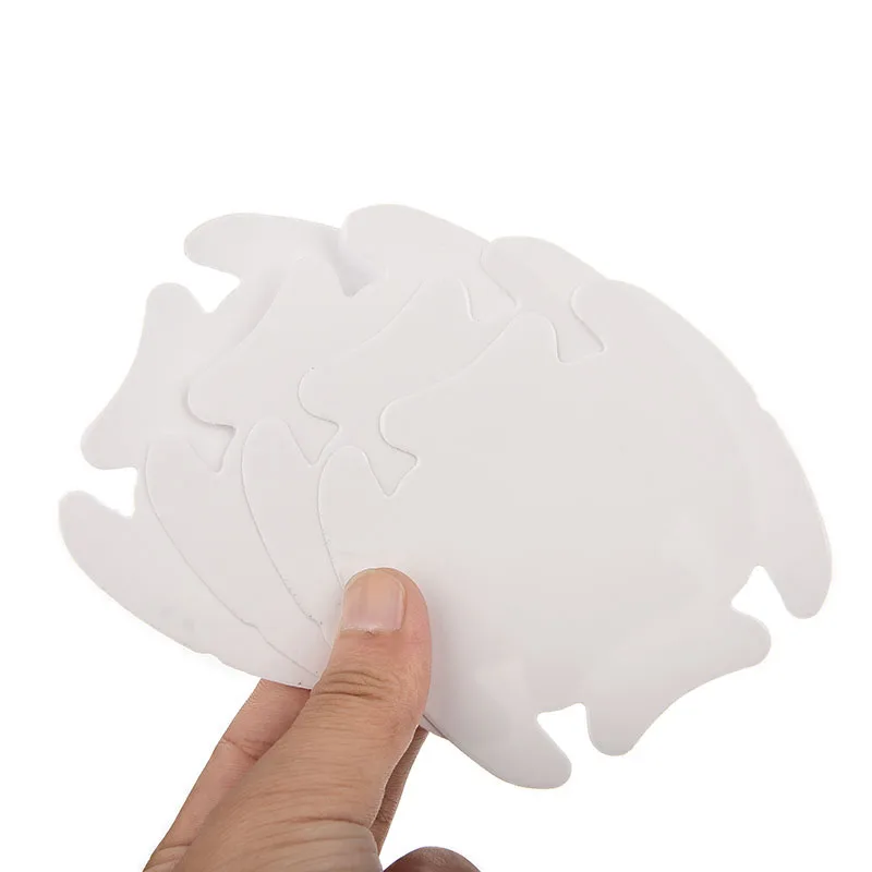 

4Pcs Car Auto Door Handle Cup Scratch Guards Protector Film Stickers Transparent