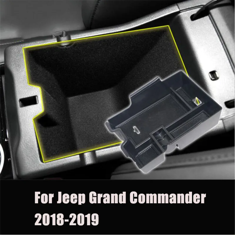 Для Jeep Renegade Compass Grand Commander автомобильные аксессуары центральный подлокотник ящик