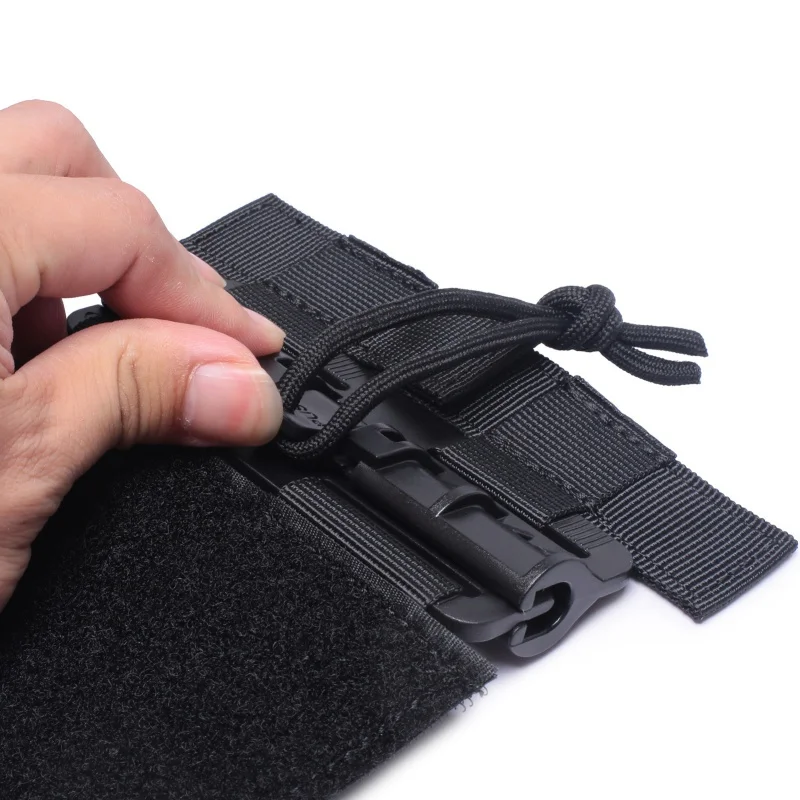 

Tactical Quick Release Buckle Set Single Point Molle Removal Buckle Set With Hook And Loop Fastener For JPC CPC NCP XPC VEST