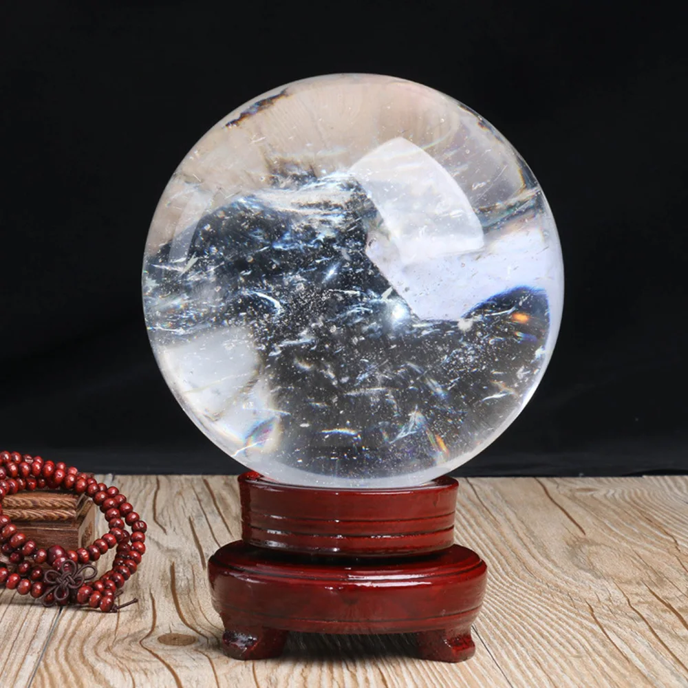 70-80 мм белый прозрачный плавильный кристалл кварцевый шар искусственные