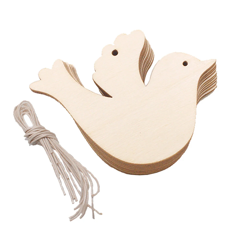 Рождественские деревянные поделки вырезы для рождественской елки висячие