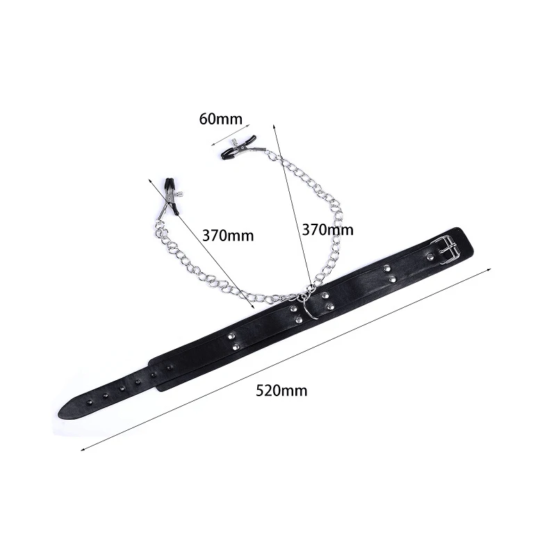 Горячая сексуальная Экзотическая одежда воротник из искусственной кожи с