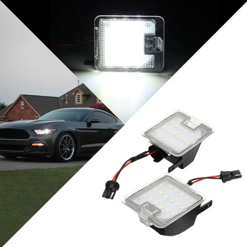 Светодиодный светильник под боковым зеркалом для Ford C Max Focus Kuga Escape|Декоративная