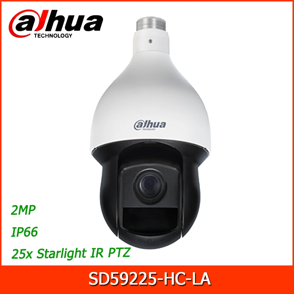 

Dahua SD59225-HC-LA 2MP 25x Звездная подсветка с расстоянием до 150 м IP66 120 дБ true WDR, 3D DNR